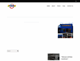 ezwashlaundromat.co.nz screenshot
