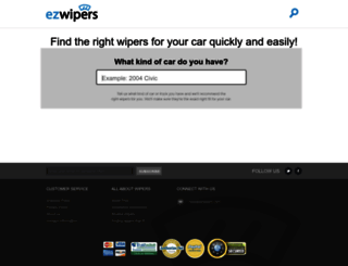 ezwipers.com screenshot