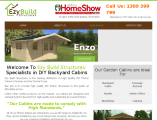 ezybuildstructures.com.au screenshot