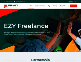 ezyfreelance.com screenshot