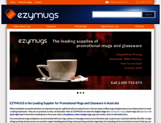 ezymugs.com.au screenshot