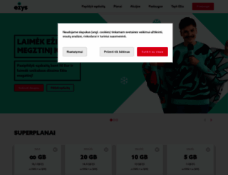 ezys.lt screenshot