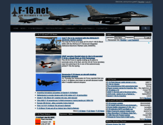 f-16.net screenshot