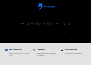 f-stack.org screenshot