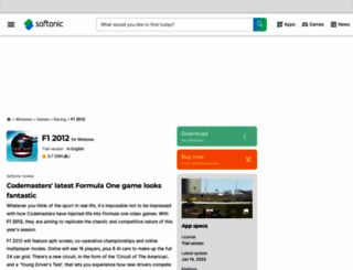 f1-2012.en.softonic.com screenshot