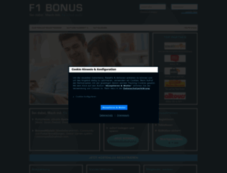 f1bonus.de screenshot