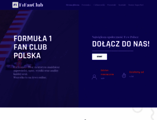 f1fanclub.pl screenshot
