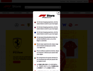 f1store3.formula1.com screenshot