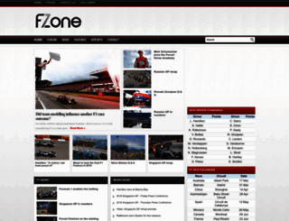 f1zone.net screenshot