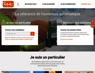 faac-web-store.fr screenshot