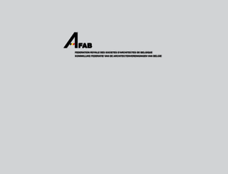 fab-arch.be screenshot