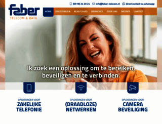 faber-telecom.nl screenshot