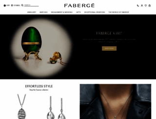 faberge.com screenshot