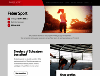 fabersport.nl screenshot