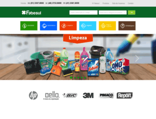 fabesul.com.br screenshot