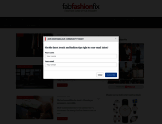 fabfashionfix.com screenshot