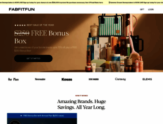 fabfitfun.com screenshot