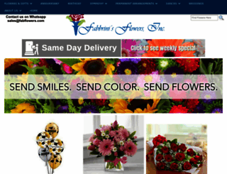 fabflowers.com screenshot