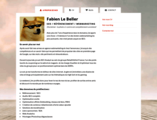fabien-lebeller.fr screenshot