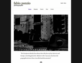 fabioponzio.com screenshot