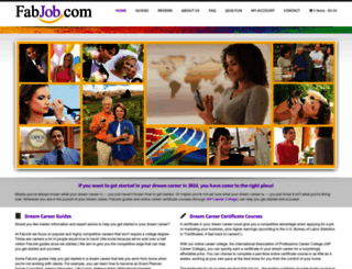 fabjob.com screenshot