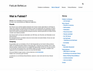 fablab.nl screenshot