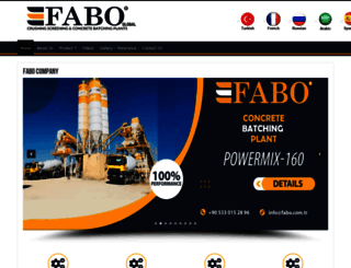fabocompany.com screenshot