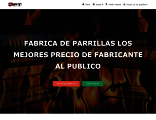 fabricaparrillas.com.ar screenshot