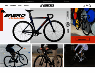 fabricbike.com screenshot