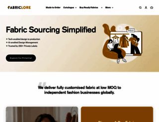 fabriclore-com.myshopify.com screenshot