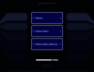fabricmart.com screenshot