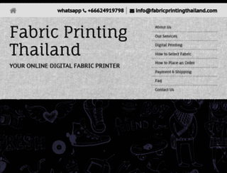 fabricprintingthailand.com screenshot