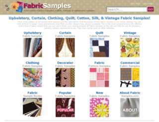 fabricsamples.com screenshot