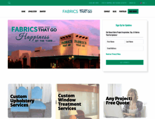 fabricsdirect.com screenshot