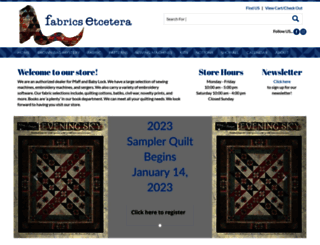 fabricsetcetera.com screenshot