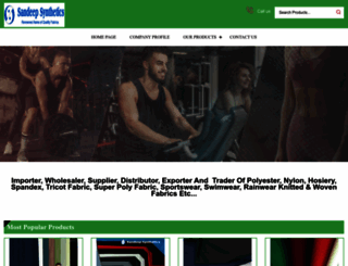 fabricsuppliersindia.com screenshot