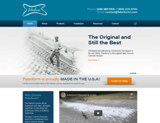 fabriform1.com screenshot