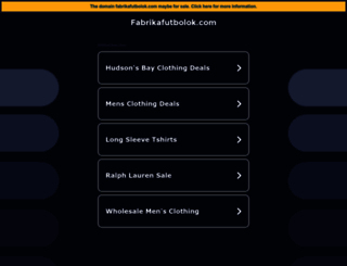 fabrikafutbolok.com screenshot