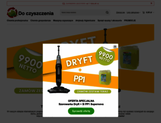 fabrykaczystosci.pl screenshot
