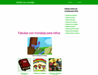 fabulasconmoraleja.com screenshot