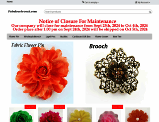 fabulousbrooch.com screenshot