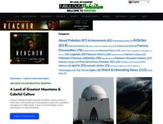 fabulouspakistan.com screenshot