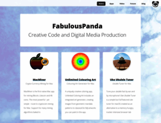 fabulouspanda.co.uk screenshot