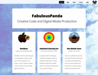 fabulouspanda.com screenshot