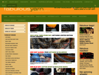 fabulousyarn.com screenshot