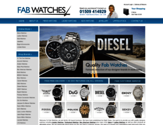 fabwatches.co.uk screenshot