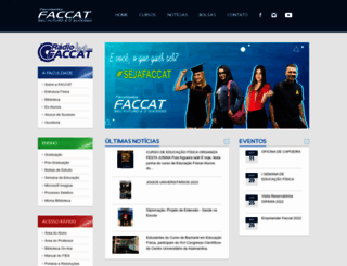 faccat.com.br screenshot