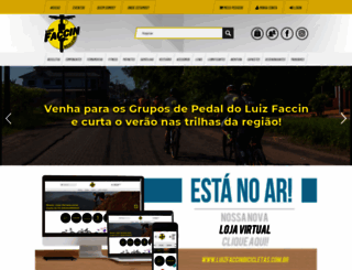 faccinbicicletas.com.br screenshot