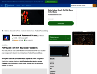 facebook-password-dump.softonic.fr screenshot