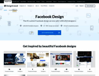 facebook.designcrowd.co.in screenshot